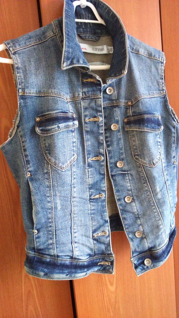 Kamizelka jeansowA Kappahl Denim Extra 38/40