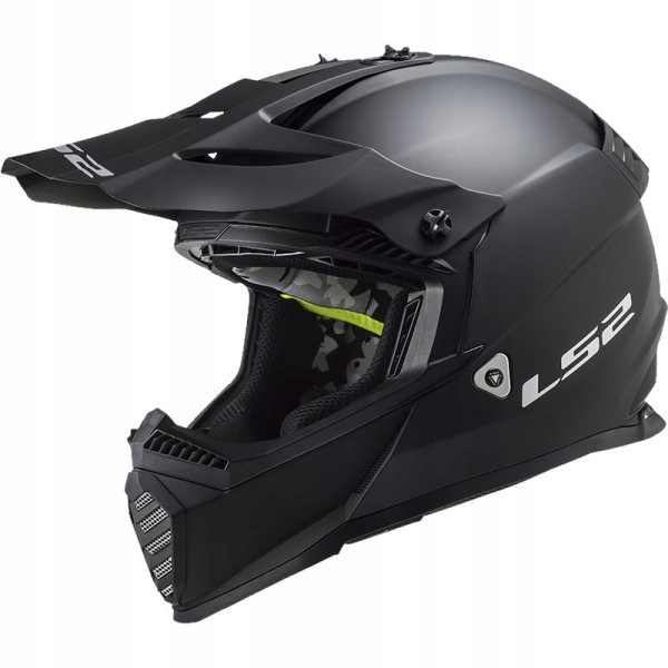 KASK LS2 MX437 FAST EVO MATT BLACK M 58CM CROSS