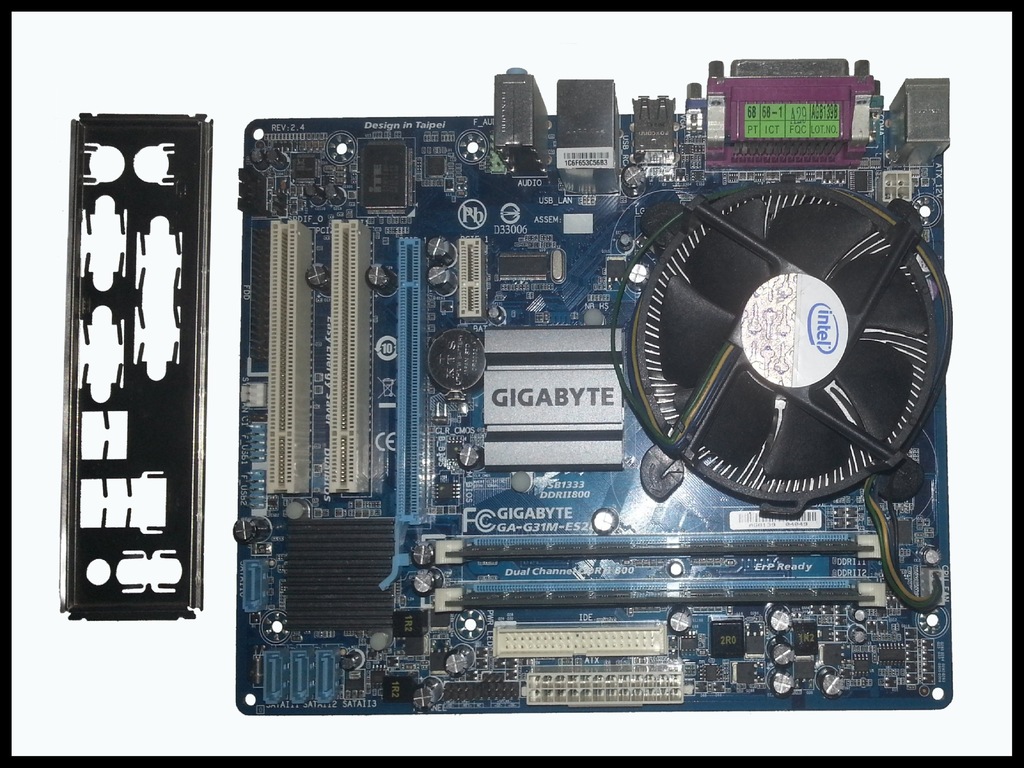 Gigabyte Ga G31m Es2l Cpu E7400 2gb Ram Oficjalne Archiwum Allegro