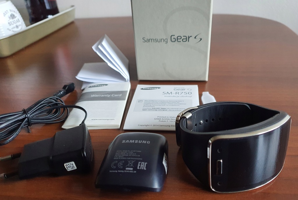 Samsung Gear S SM-R750 3G WiFi 512RAM 4GB Jak NOWY - 12676638067 ...