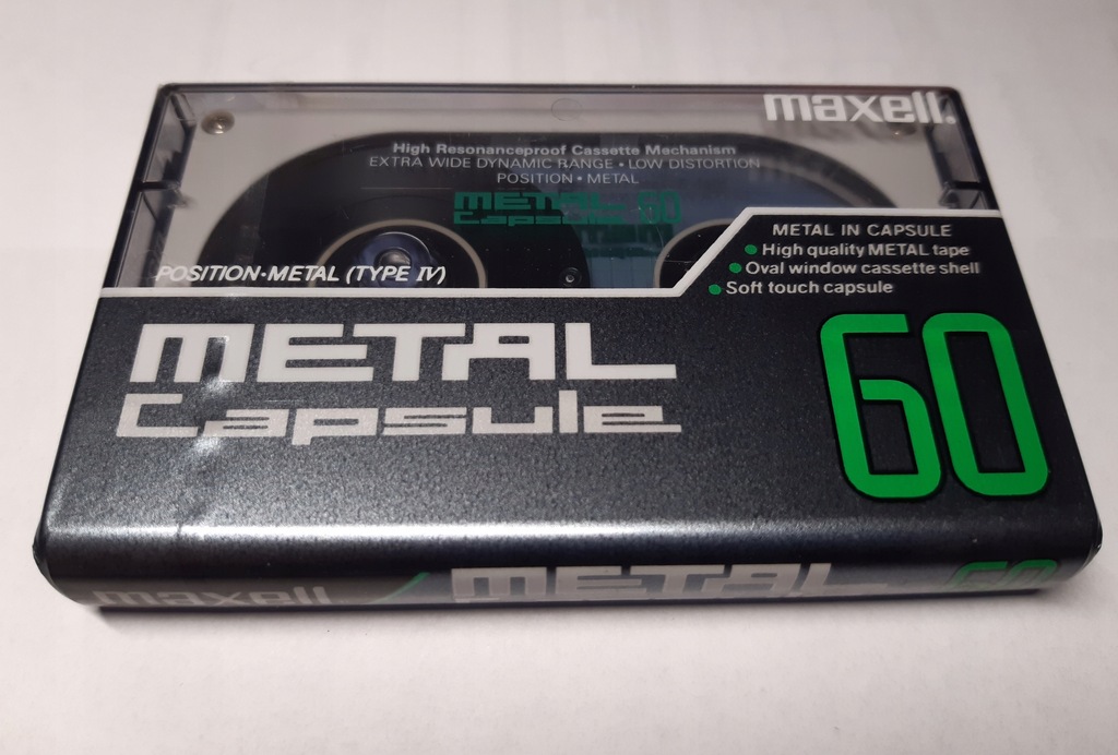 kaseta MAXELL METAL CAPSULE 60