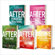 Anna Todd After 1-5 Before - PAKIET KOMPLET ZESTAW