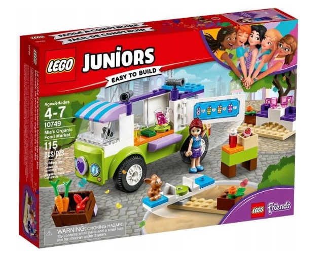 Klocki LEGO Juniors Targ ekologiczny Mii 10749