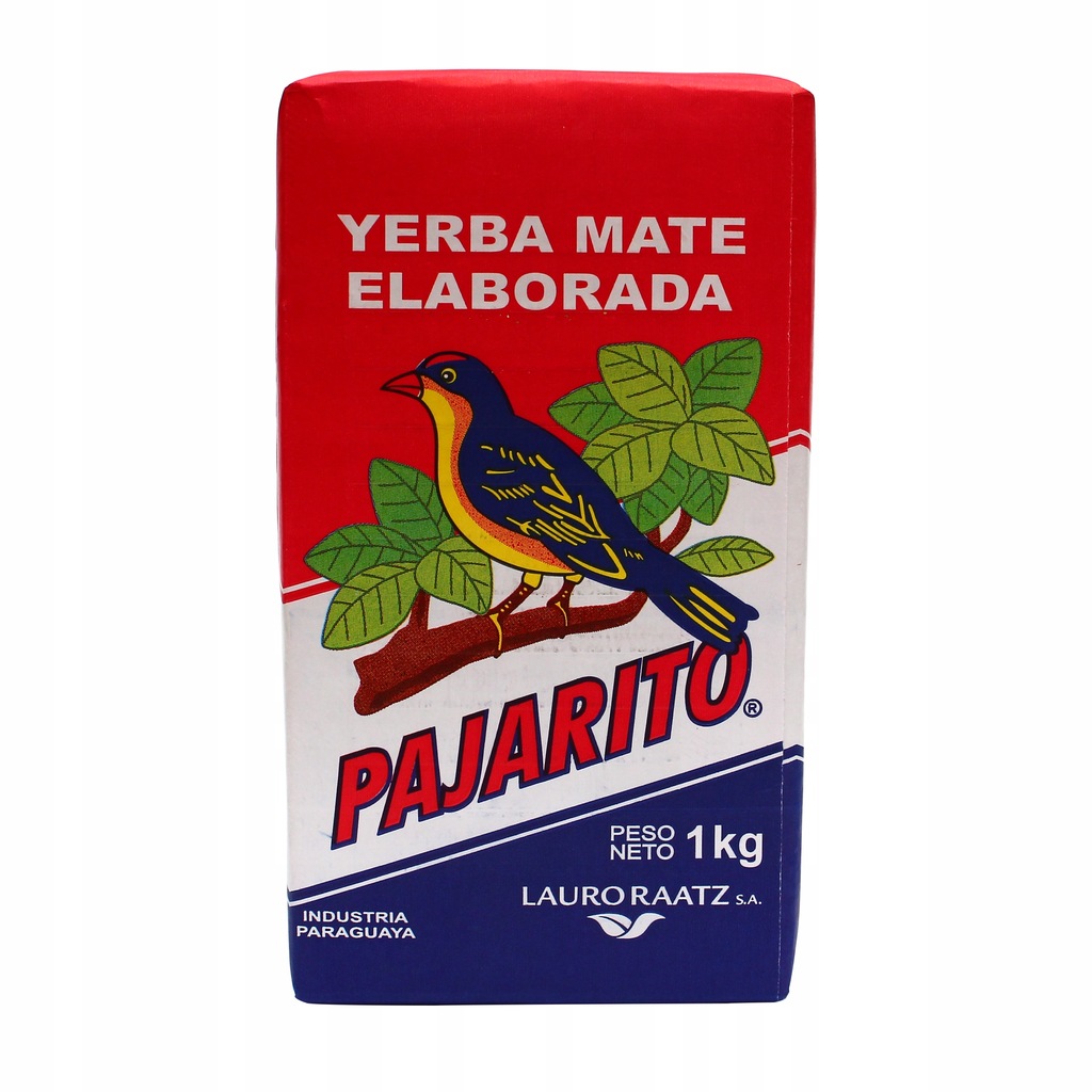 Yerba Mate Pajarito Elaborada Con Palo 1000g 1kg