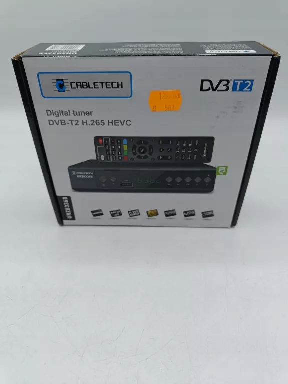DEKODER DVB-T H.265 CABLETECH URZ0336B
