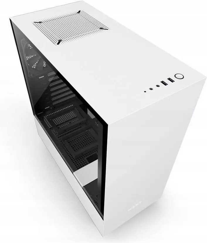 Obudowa NZXT H500 WHITE Tempered Glass Midi Tower