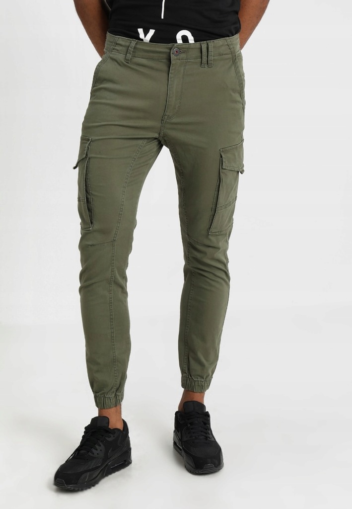 JACK & JONES BOJÓWKI MĘSKIE KHAKI 32/30 2BTC