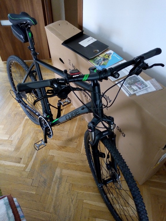 Rower crossowy CUBE CROSS rozmiar ramy 62 8235439344 oficjalne archiwum Allegro