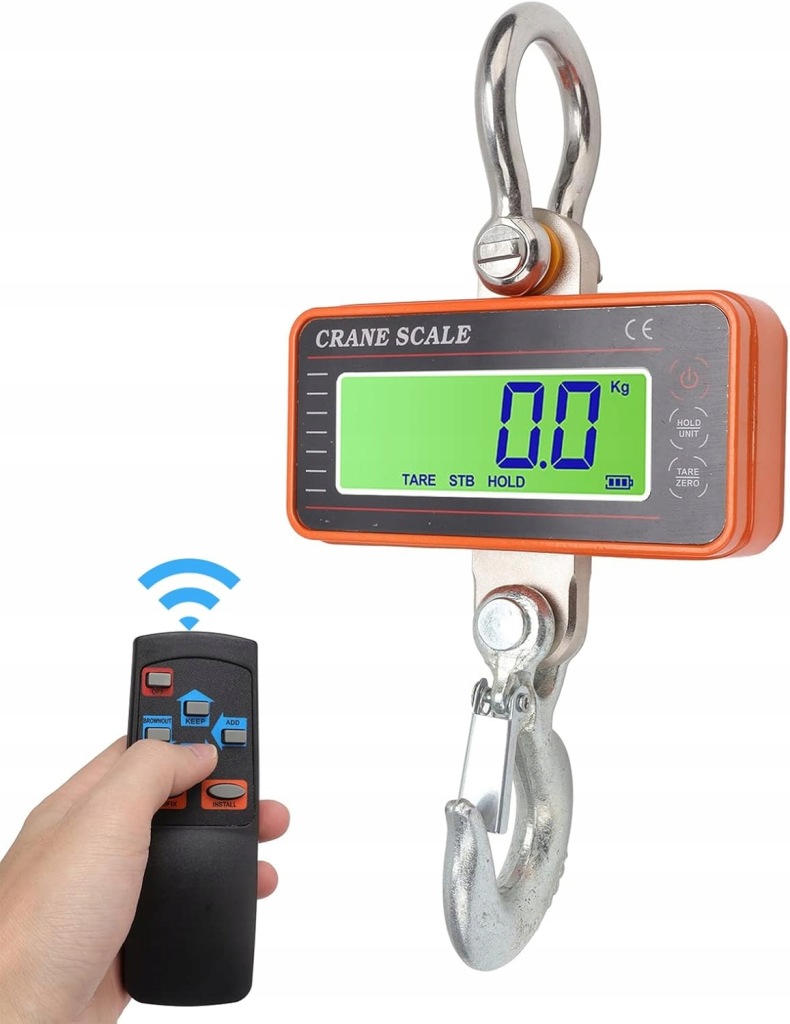 WAGA HAKOWA DŹWIGOWA WISZĄCA 1500KG 1,5T PODWIESZANA MAGAZYNOWA