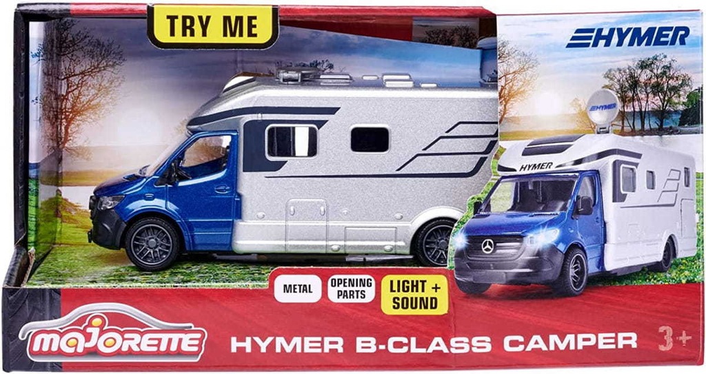 Simba Pojazd Majorette G.S.Hymer B-Class Kamper 19 cm