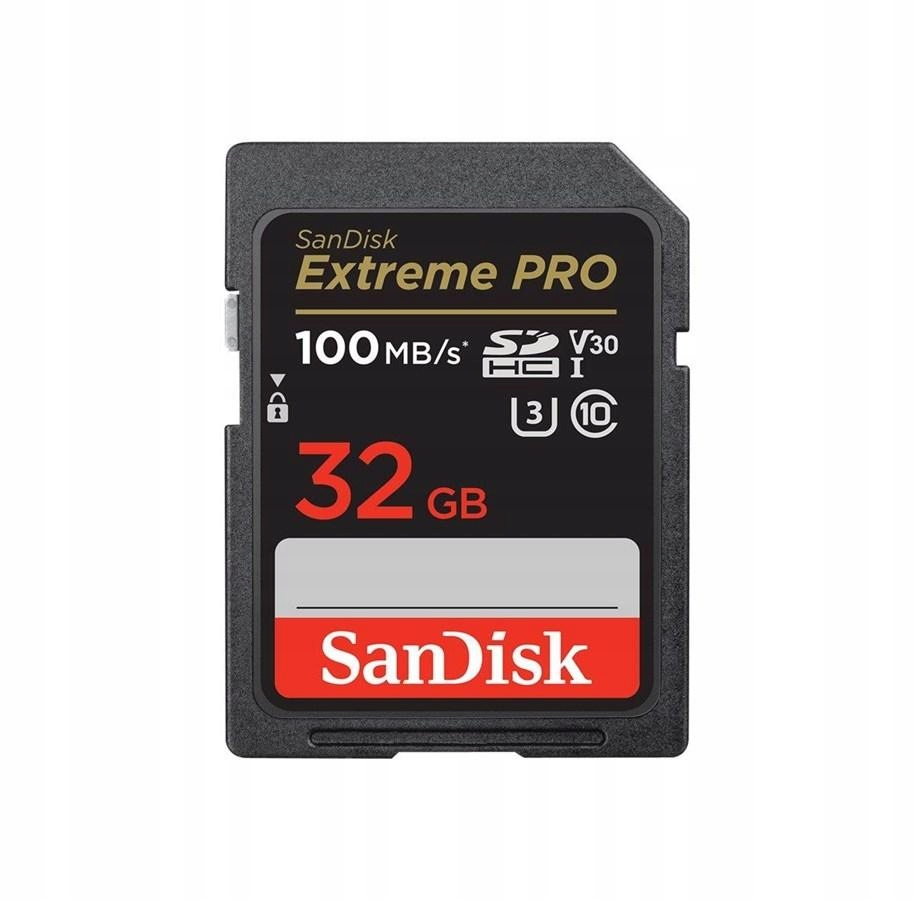 Karta pamięci SanDisk SDHC 32GB Extreme Pro 100/90MB/s