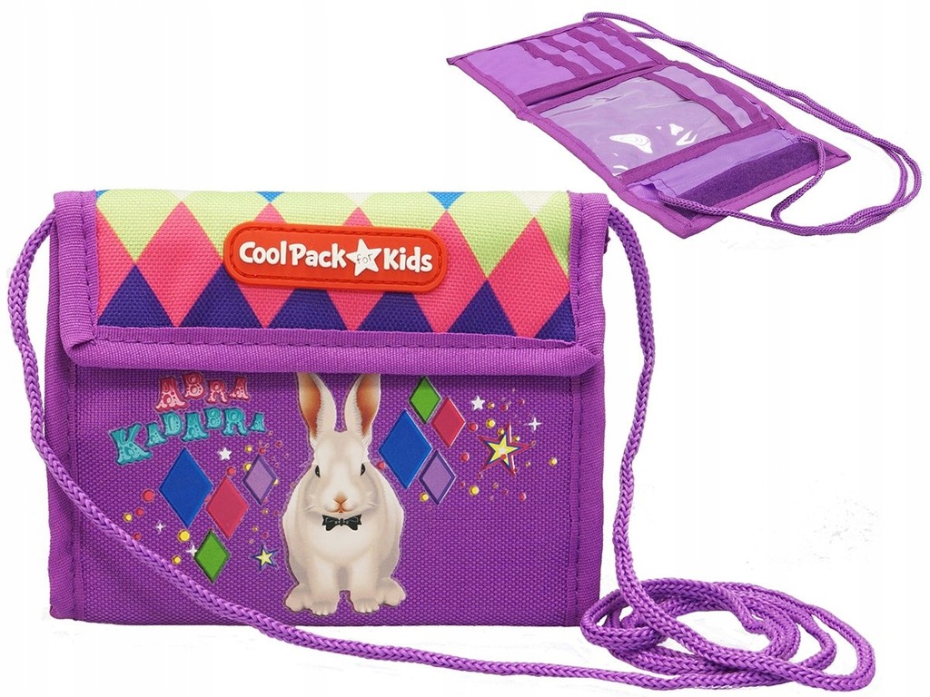 Portfel na szyję na rzep Coolpack for Kids Magic