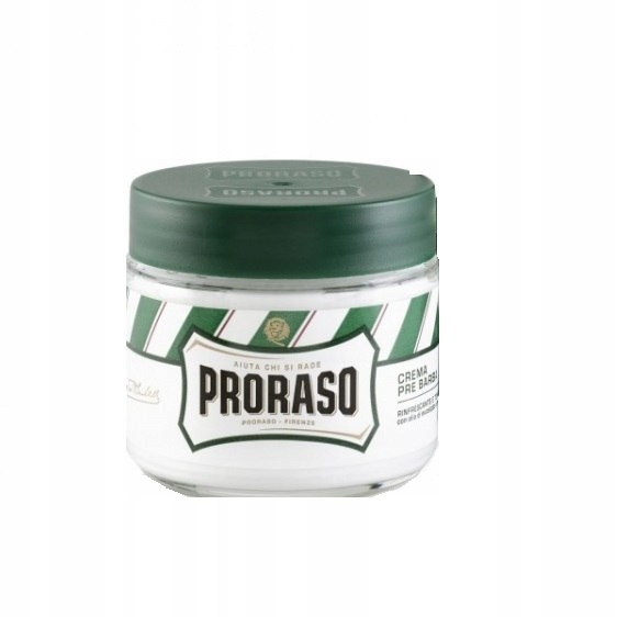 PRORASO Pre-Shave Cream Green Preparat przed golen