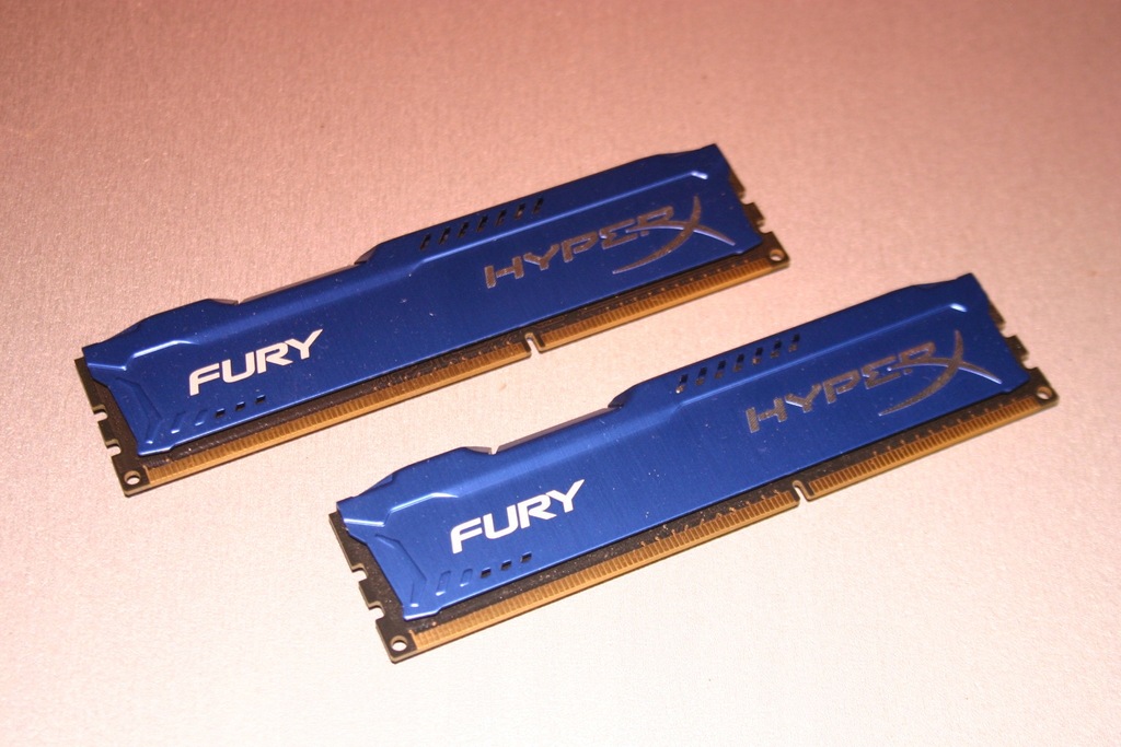 KINGSTON HYPER FURY Blue 4GB 1600MHz DDR3 =OKAZJA=