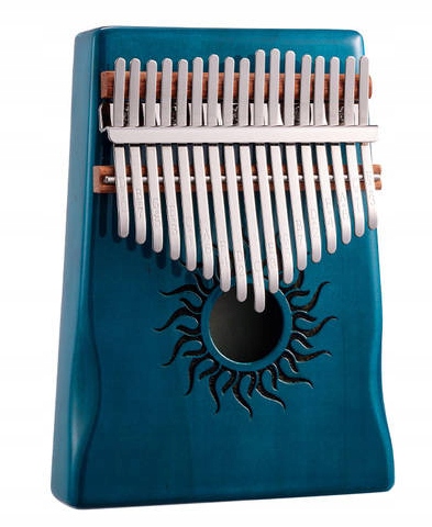 Hluru Huasku KHS Blue kalimba 17-tonowa ZESTAW