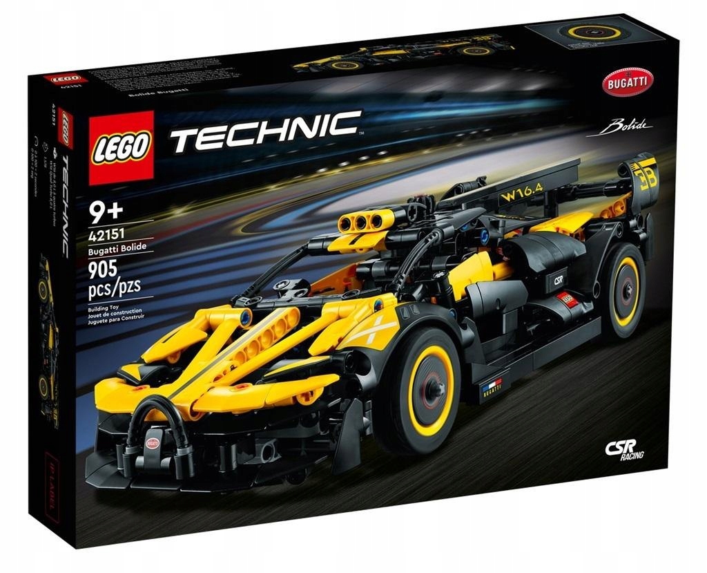 KLOCKI Lego TECHNIC 42151 Bugatti Bolide