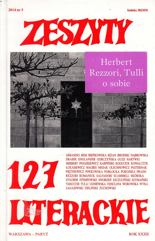 Zeszyty Literackie nr 127 Herbert Rezzori Tulli