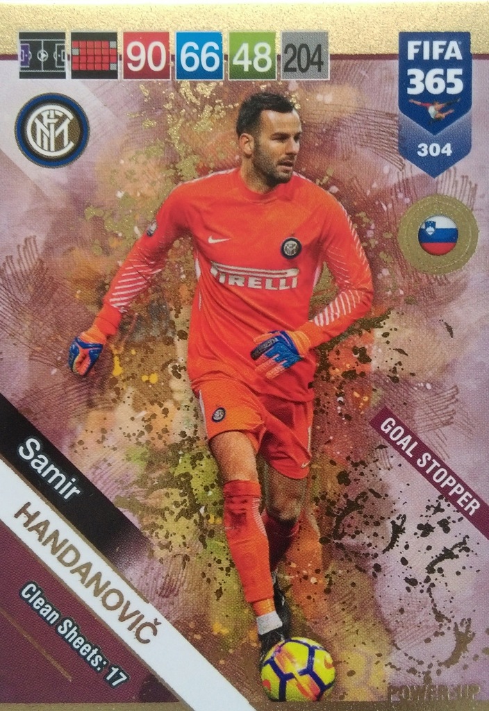 FIFA 365 2019 POWER GOAL 304 HANDANOVIC INTER