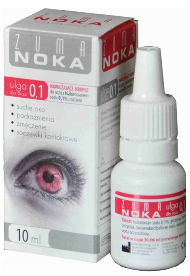 Zuma Noka PLUS Ulga dla oczu 0,1% 10ml