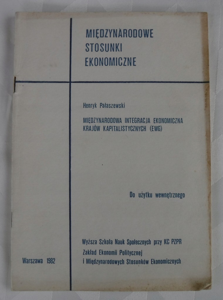 gazeta Pałaszewski Międzynarodowa integracja ekono