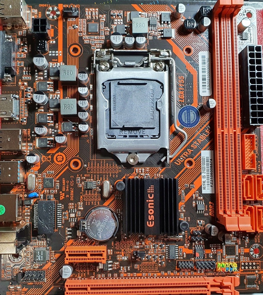 Płyta główna H61 Socket LGA 1155 - 12912398322 - oficjalne archiwum Allegro