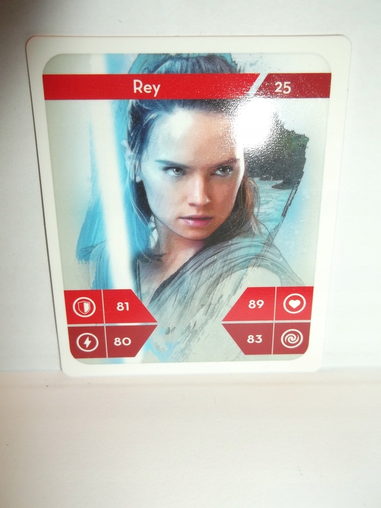STAR WARS Kaufland karta 25 Rey