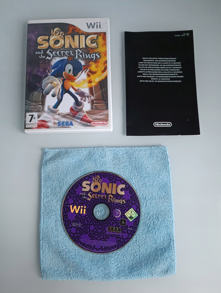 SONIC AND THE SECRET RINGS NINTENDO Wii