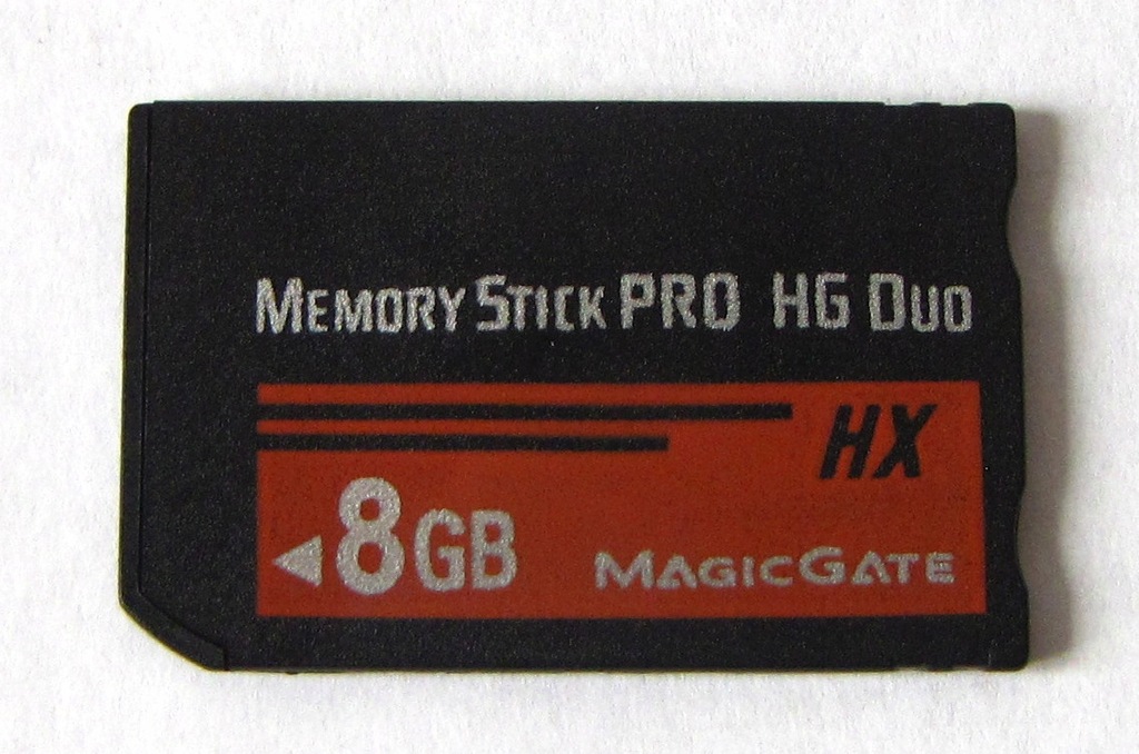 KARTA PAMIĘCI 8GB MEMORY STICK PRO-HG DUO