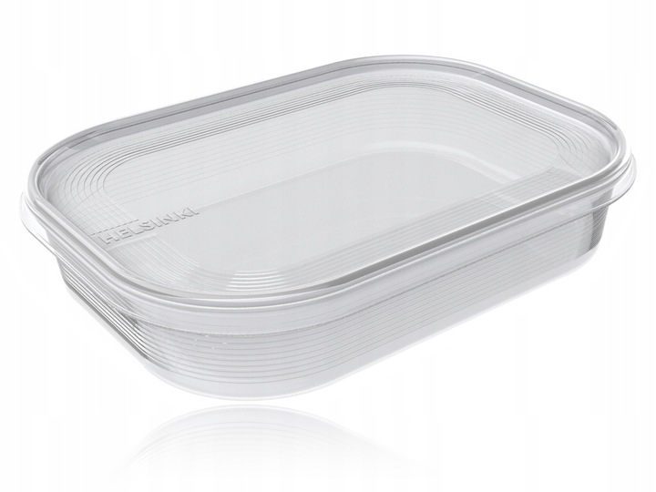 POJEMNIK SZCZELNY DO PRZECHOWYWANIA ŻYWNOŚCI Z POKRYWA BPA FREE NISKI 700ML