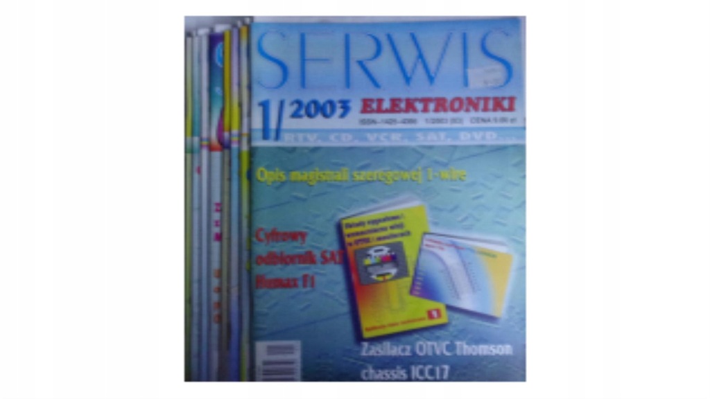 Serwis elektroniki nr 1-4,6-12 z 2003 roku