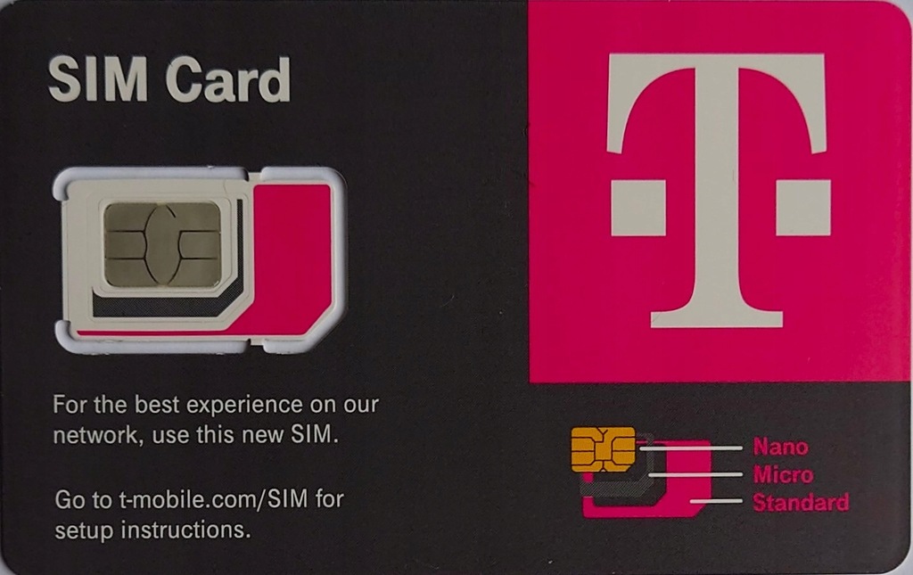 Купить SIM-карта T-Mobile США/Канады/Мексики 5G для Dolado.: отзывы, фото, характеристики в интерне-магазине Aredi.ru