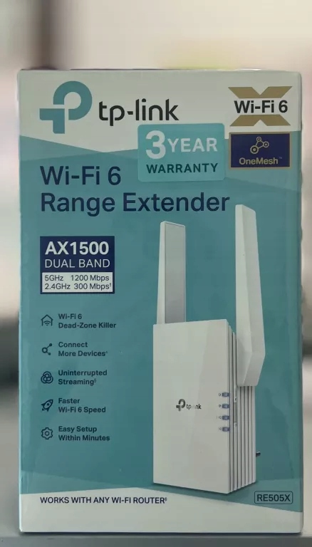 WZMACNIACZ SYGNAŁU WI-FI TP-LINK RE505X