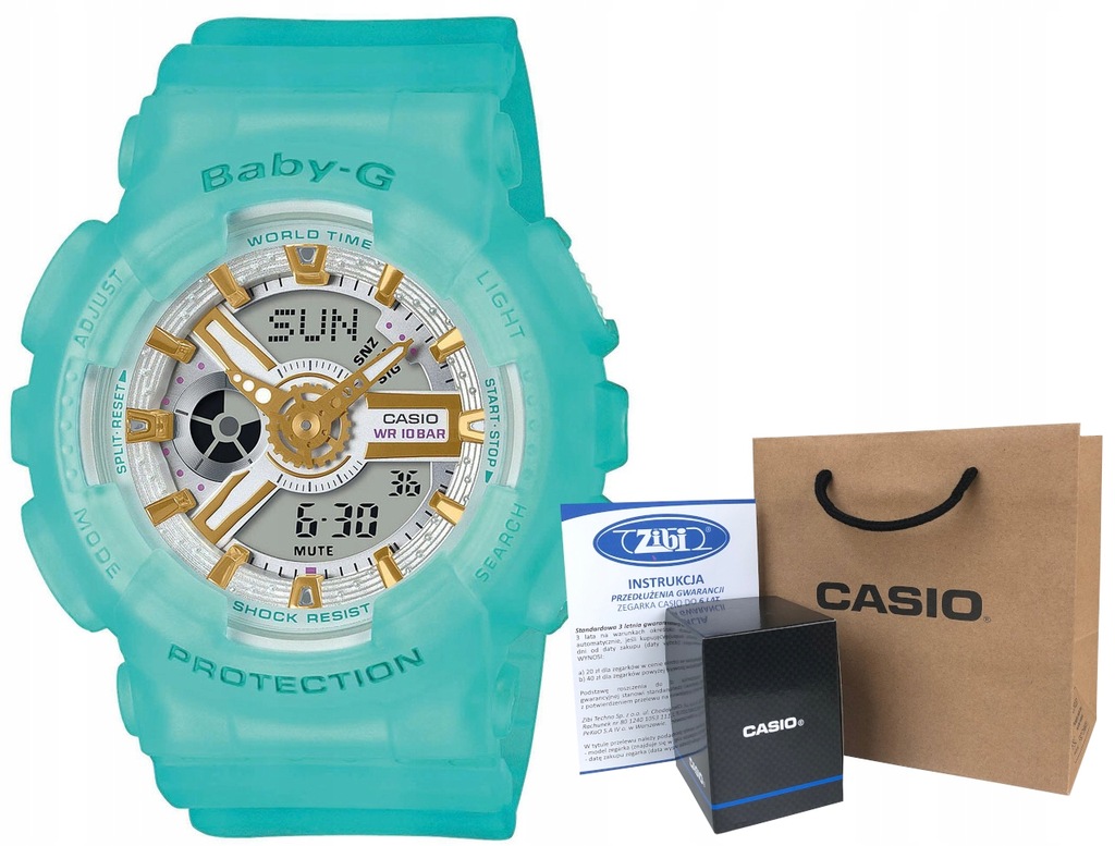 Zegarek damski Casio BABY-G BA-110SC-2AER hologram