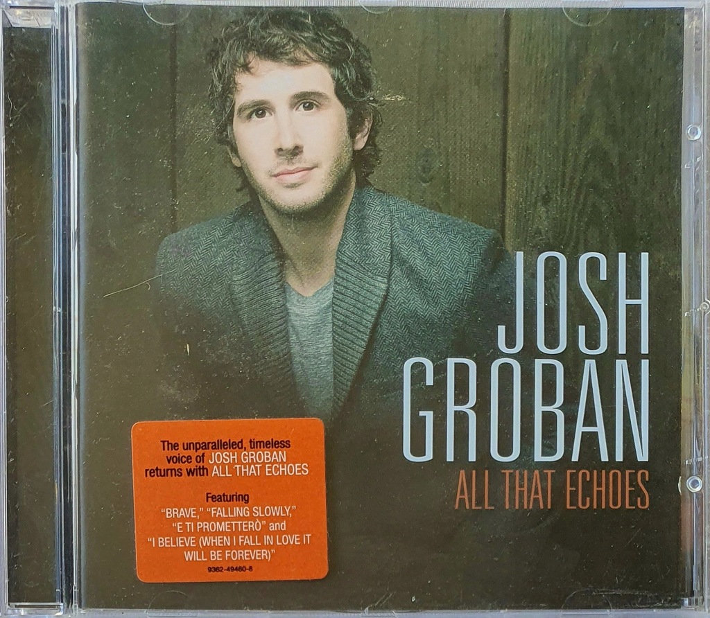 Josh Groban All That Echoes EX CD Irl