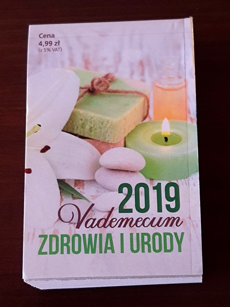 KALENDARZ ZDZIERAK jednodniowy 2019