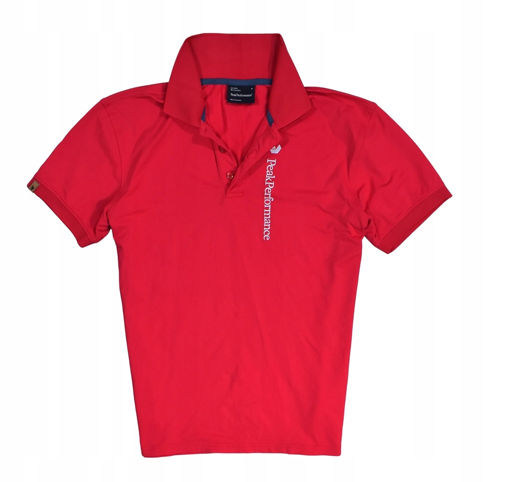 PEAK PERFORMANCE Logowana Koszulka Polo Stretch M