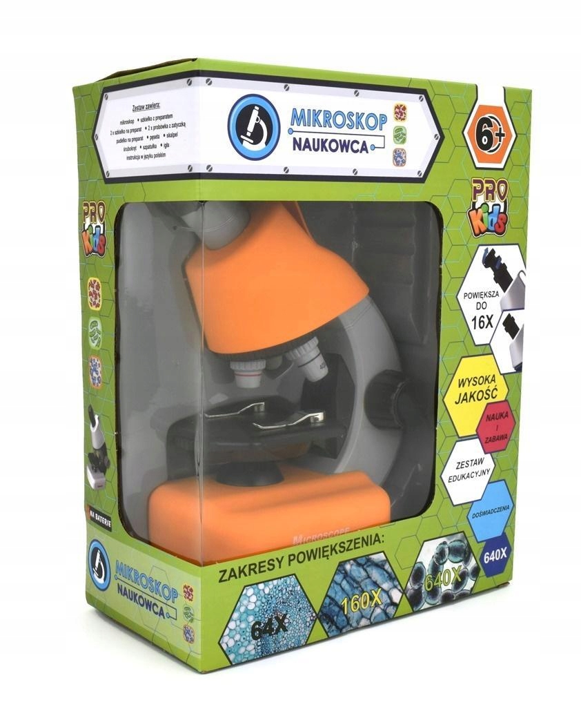 MIKROSKOP MAŁEGO NAUKOWCA, PRO KIDS