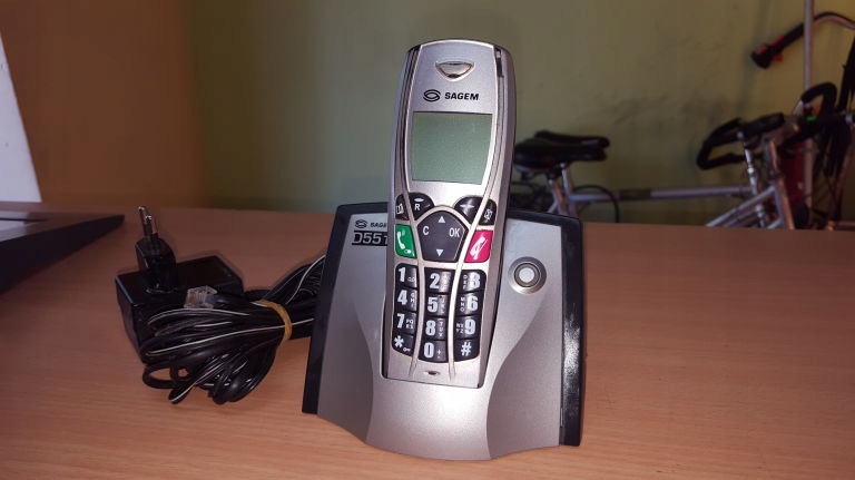 TELEFON STACJONARNY SAGEM D55 ŁAD