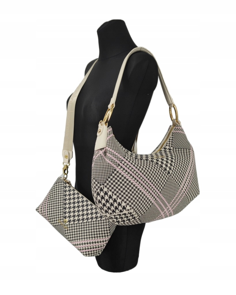 BRACCIALINI komplet 2 torebek skóra ekologiczna NOWOŚĆ