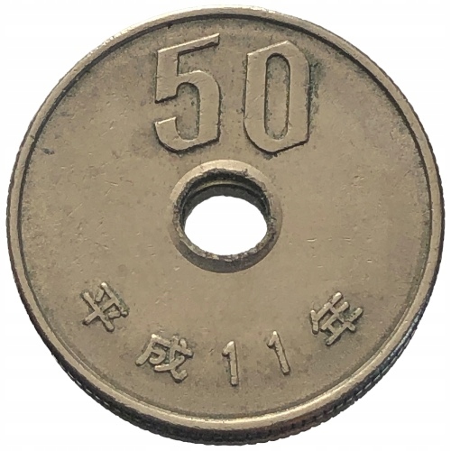 60204. Japonia - 50 jenów - 1999r.