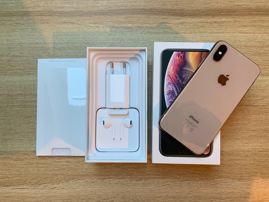 Apple iPhone XS złoty 256 GB - GOLD - 8766967081 - oficjalne archiwum