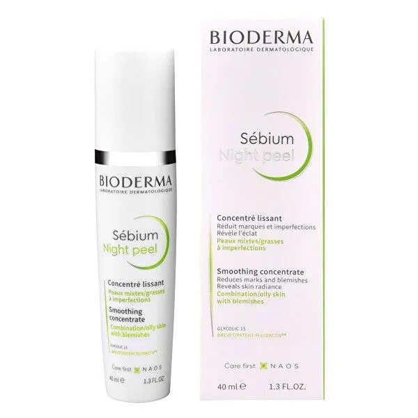 Bioderma Sebium Night Peel, serum, 40ml