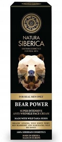 Natura Siberica MEN krem Siła Niedźwiedzia 50ml