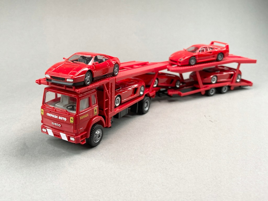 Купить Iveco Turbo AutoTransporter и Ferrari — Herpa 1:87: отзывы, фото, характеристики в интерне-магазине Aredi.ru