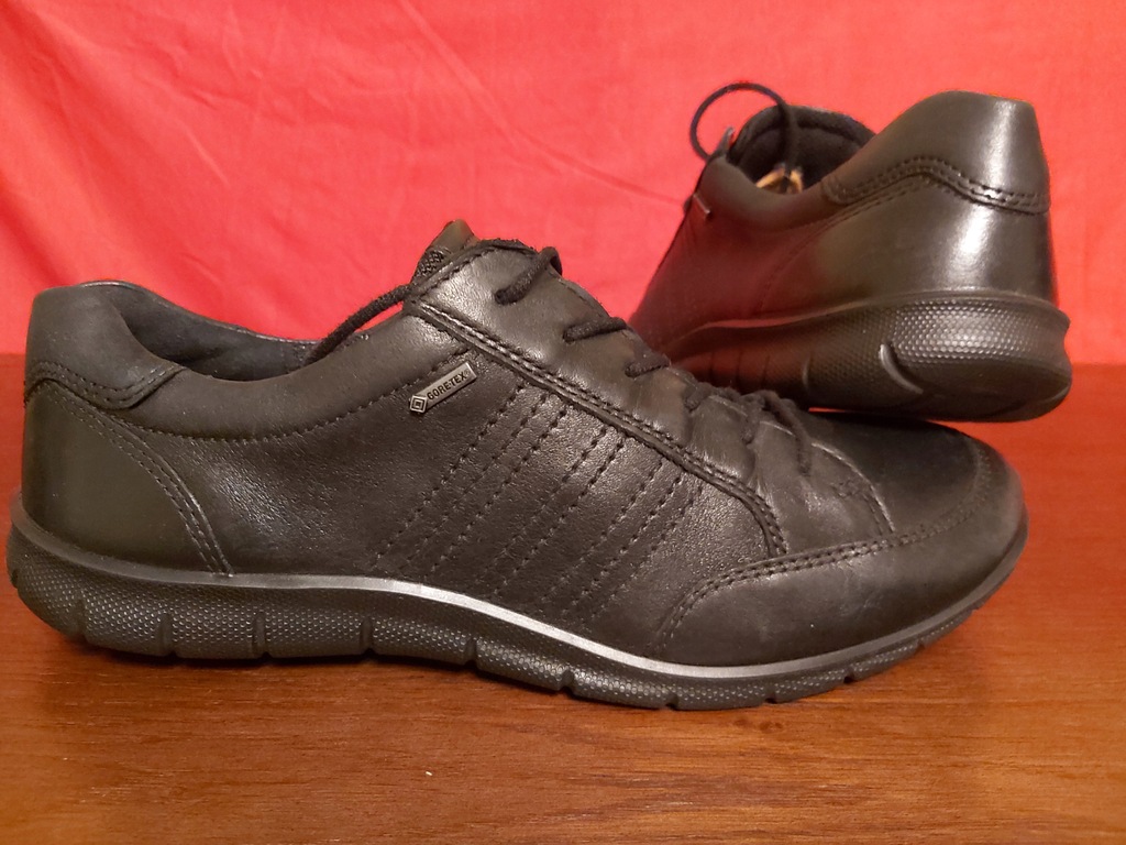 ECCO GORE-TEX SKORZANE 39-25 CM