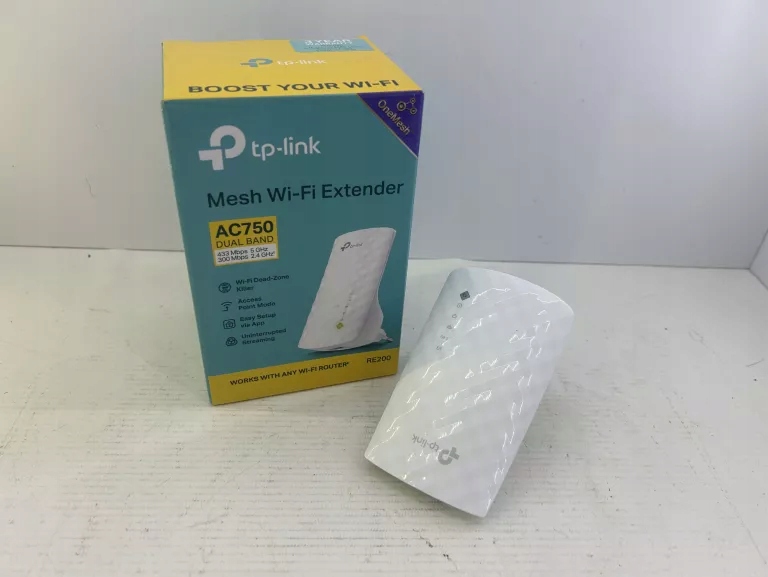 WZMACNIACZ SYGNAŁU TP-LINK RE200 PUDEŁKO