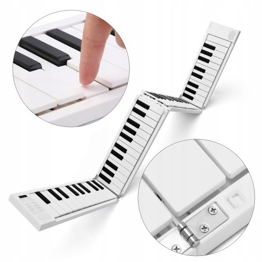Składane Pianino elektroniczny fortepian cyfrowe