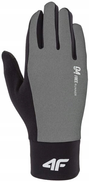 Rękawiczki uniwersalne 4F REU002 szare s