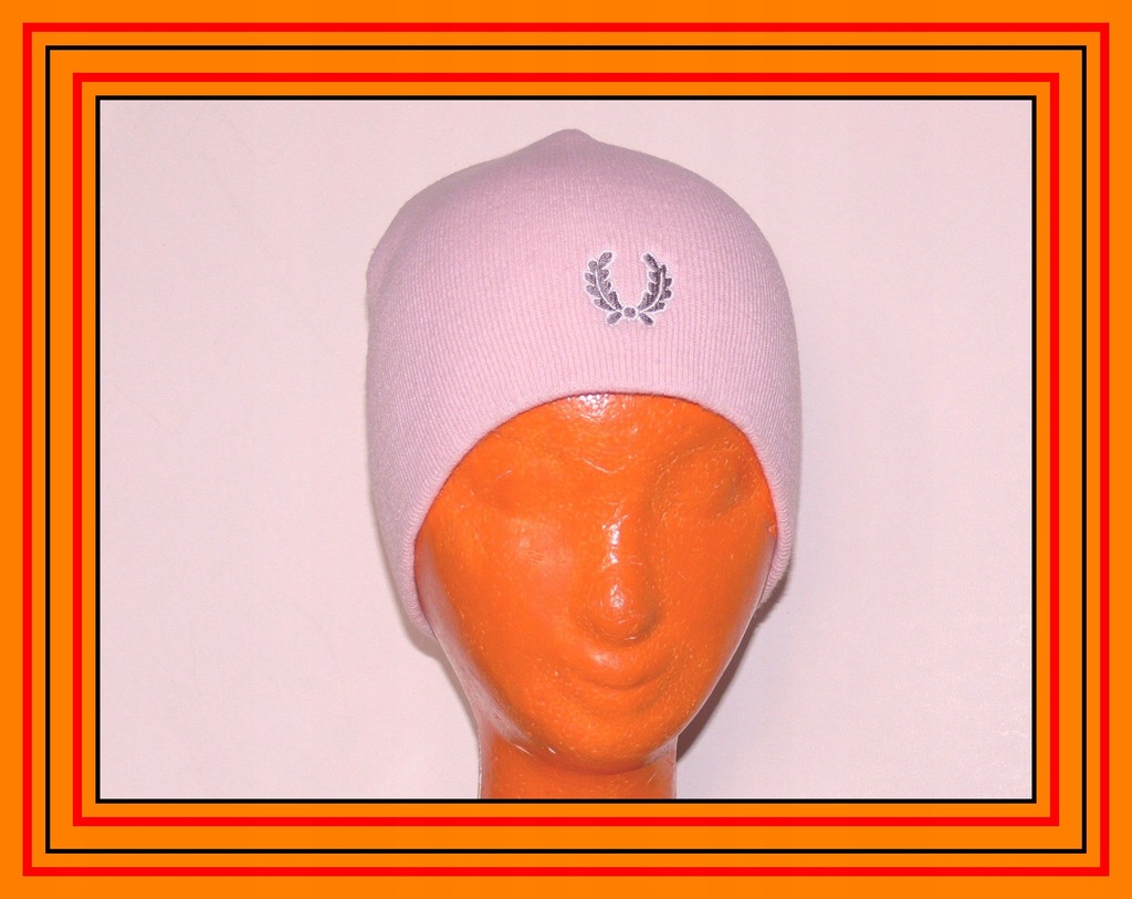 EXTRA czapka = FRED PERRY Rouge = One Size beanie