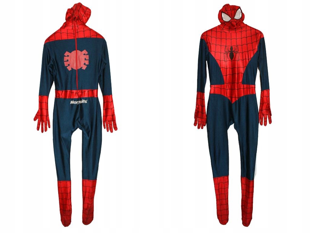 SPIDERMAN lycra kombinezon kostium Morphsuit L XL